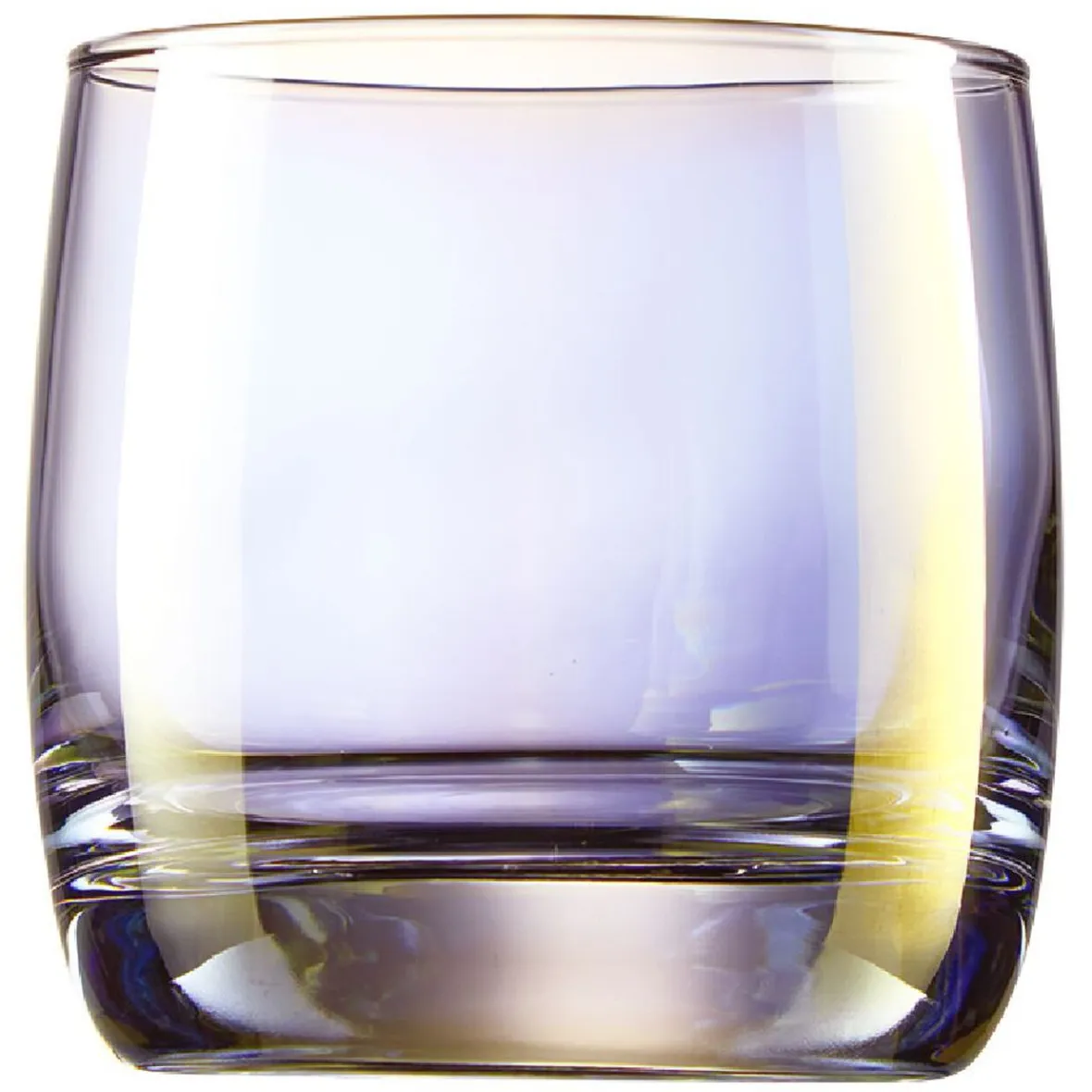 Gifi Gobelet en verre Kira doré 31cL x4| Vaisselle Et Accessoires De Table