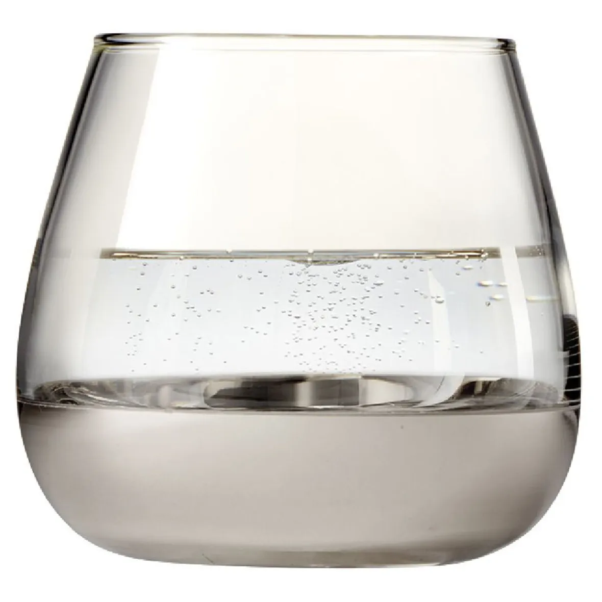 Vaisselle Et Accessoires De Table<Gifi Gobelet en verre Oksana argenté 31cL x4