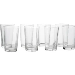 Gifi Gobelet en verre transparent x8| Vaisselle Et Accessoires De Table