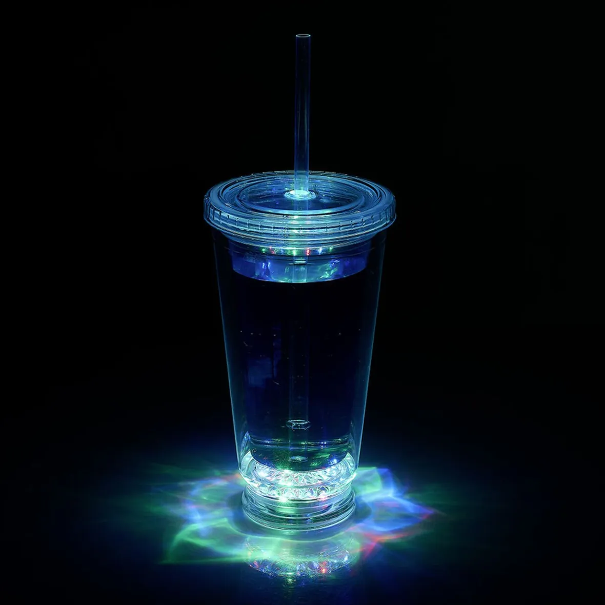 Gifi Gobelet lumineux avec lanière de transport| Vaisselle Et Accessoires De Table