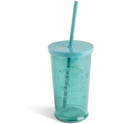 Vaisselle Et Accessoires De Table<Gifi Gobelet 490ml en verre avec couvercle plastique - 3 coloris