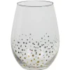 Vaisselle Et Accessoires De Table<Gifi Gobelet ovales pois doré x4