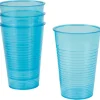 Gifi Gobelet plastique bleu x4| Vaisselle Et Accessoires De Table