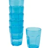 Gifi Gobelet plastique bleu x6| Vaisselle Et Accessoires De Table