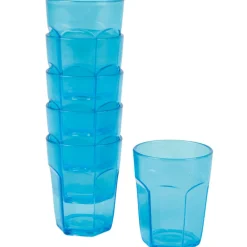 Gifi Gobelet plastique bleu x6| Vaisselle Et Accessoires De Table