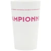 Gifi Gobelet plastique inscription #CHAMPIONNE 33cl| Vaisselle Et Accessoires De Table
