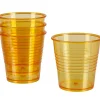 Gifi Gobelet plastique orange transparent x4| Vaisselle Et Accessoires De Table