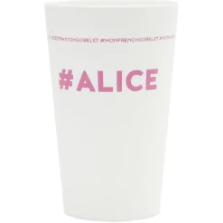 Gifi Gobelet plastique prénom #ALICE 33cl| Vaisselle Et Accessoires De Table