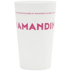 Gifi Gobelet plastique prénom #AMANDINE 33cl| Vaisselle Et Accessoires De Table