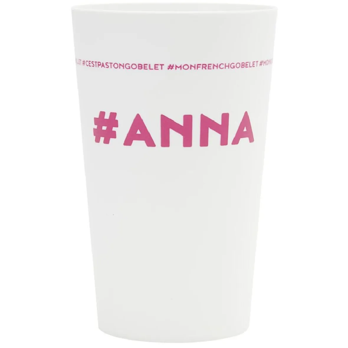 Gifi Gobelet plastique prénom #ANNA 33cl| Vaisselle Et Accessoires De Table