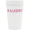 Gifi Gobelet plastique prénom #AUDREY 33cl| Vaisselle Et Accessoires De Table