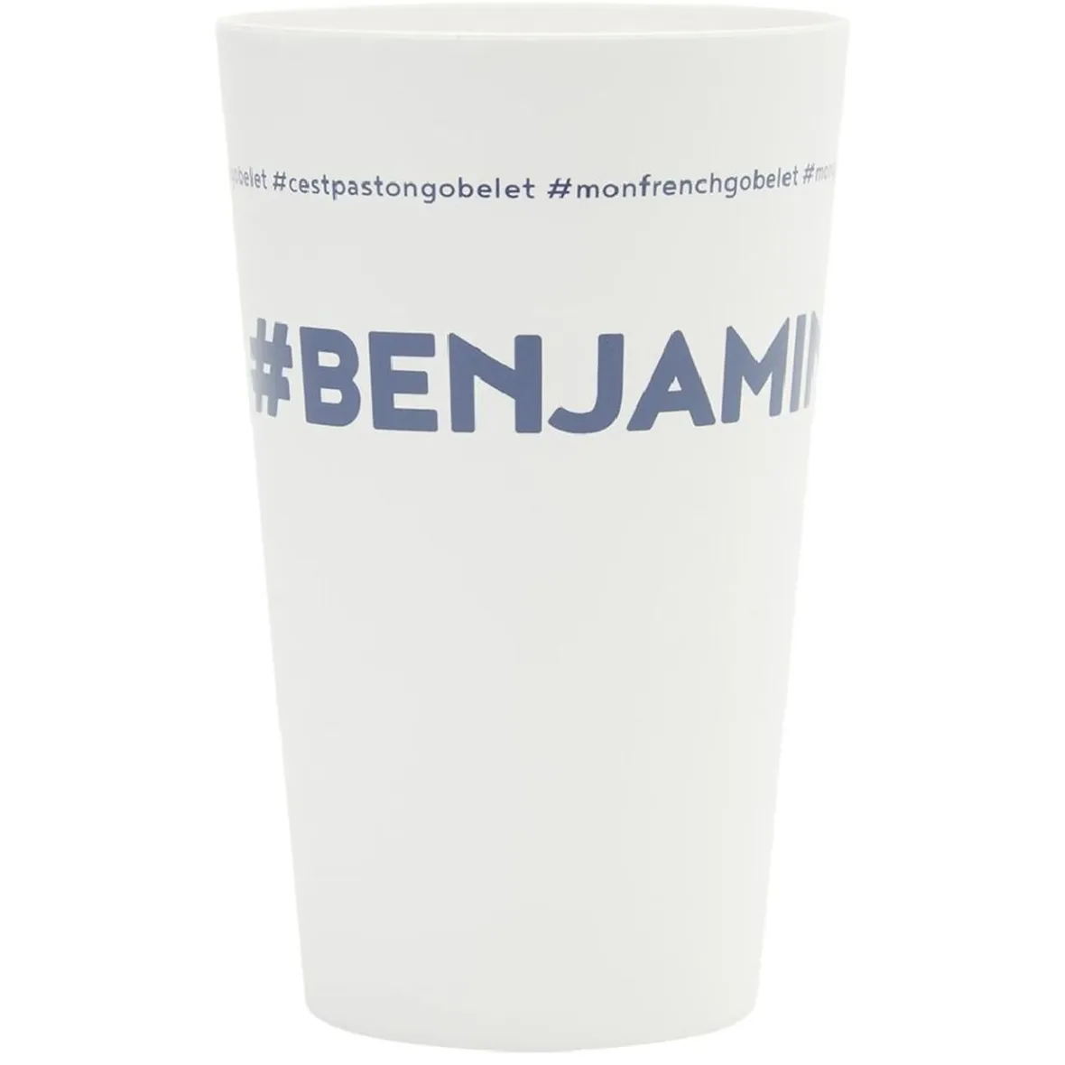 Gifi Gobelet plastique prénom #BENJAMIN 33cl| Vaisselle Et Accessoires De Table