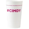 Gifi Gobelet plastique prénom #CINDY 33 cl| Vaisselle Et Accessoires De Table