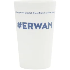 Gifi Gobelet plastique prénom #ERWAN 33cl| Vaisselle Et Accessoires De Table