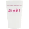 Gifi Gobelet plastique prénom #INES 33cl| Vaisselle Et Accessoires De Table