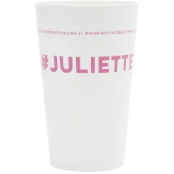 Gifi Gobelet plastique prénom #JULIETTE 33cl| Vaisselle Et Accessoires De Table