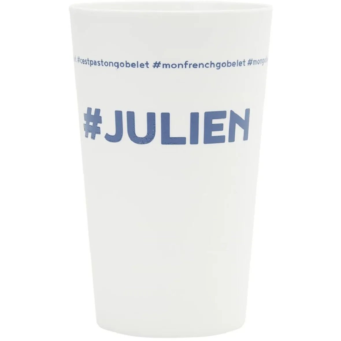 Gifi Gobelet plastique prénom #JULIEN 33cl| Vaisselle Et Accessoires De Table