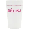 Gifi Gobelet plastique prénom #ÉLISA 33cl| Vaisselle Et Accessoires De Table