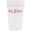 Gifi Gobelet plastique prénom #LÉNA 33cl| Vaisselle Et Accessoires De Table
