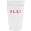 Gifi Gobelet plastique prénom #LILY 33cl| Vaisselle Et Accessoires De Table