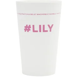 Gifi Gobelet plastique prénom #LILY 33cl| Vaisselle Et Accessoires De Table