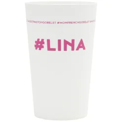 Gifi Gobelet plastique prénom #LINA 33cl| Vaisselle Et Accessoires De Table