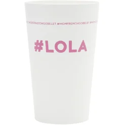 Gifi Gobelet plastique prénom #LOLA 33cl| Vaisselle Et Accessoires De Table