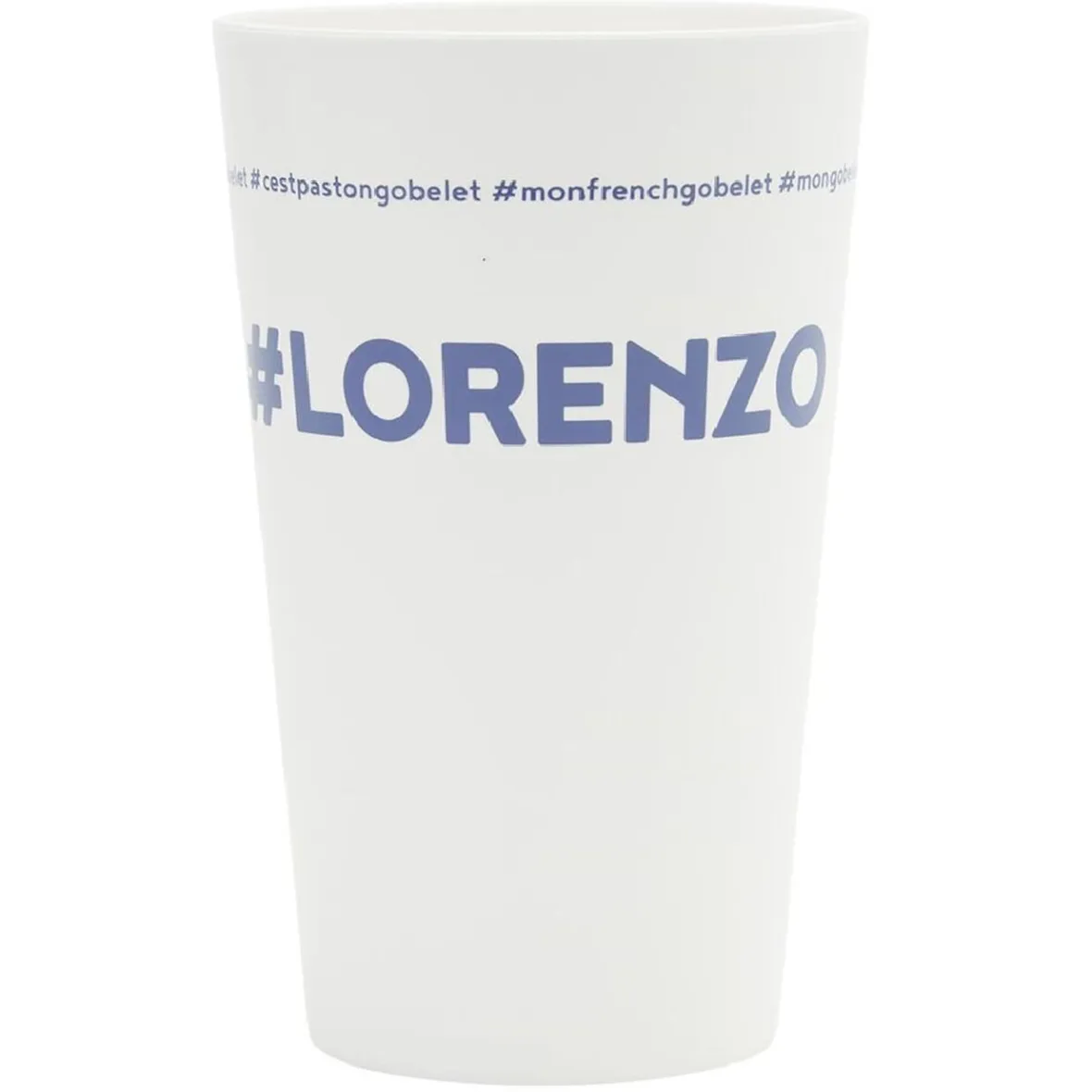 Gifi Gobelet plastique prénom #LORENZO 33cl| Vaisselle Et Accessoires De Table