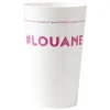 Gifi Gobelet plastique prénom #LOUANE 33cl| Vaisselle Et Accessoires De Table