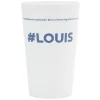 Gifi Gobelet plastique prénom #LOUIS 33cl| Vaisselle Et Accessoires De Table