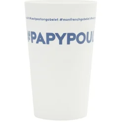 Gifi Gobelet plastique prénom #PAPYPOULE 33cl| Vaisselle Et Accessoires De Table