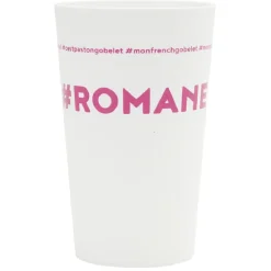 Gifi Gobelet plastique prénom #ROMANE 33cl| Vaisselle Et Accessoires De Table