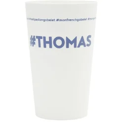 Gifi Gobelet plastique prénom #THOMAS 33cl| Vaisselle Et Accessoires De Table