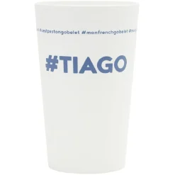Gifi Gobelet plastique prénom #TIAGO 33cl| Vaisselle Et Accessoires De Table