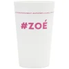 Gifi Gobelet plastique prénom #ZOÉ 33cl| Vaisselle Et Accessoires De Table