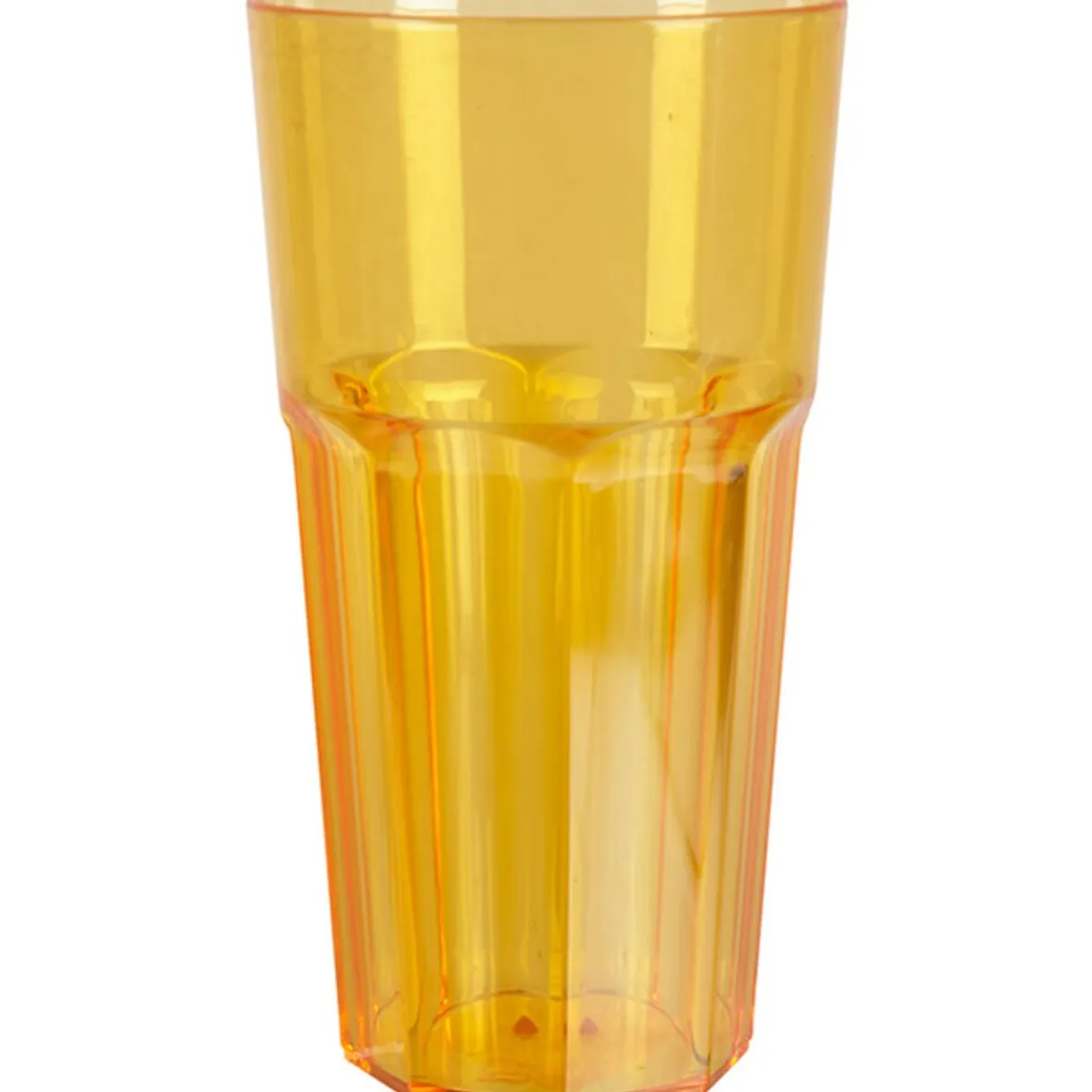 Gifi Gobelet plastique rigide orange transparent| Vaisselle Et Accessoires De Table