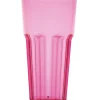 Gifi Gobelet plastique rigide rose transparent| Vaisselle Et Accessoires De Table