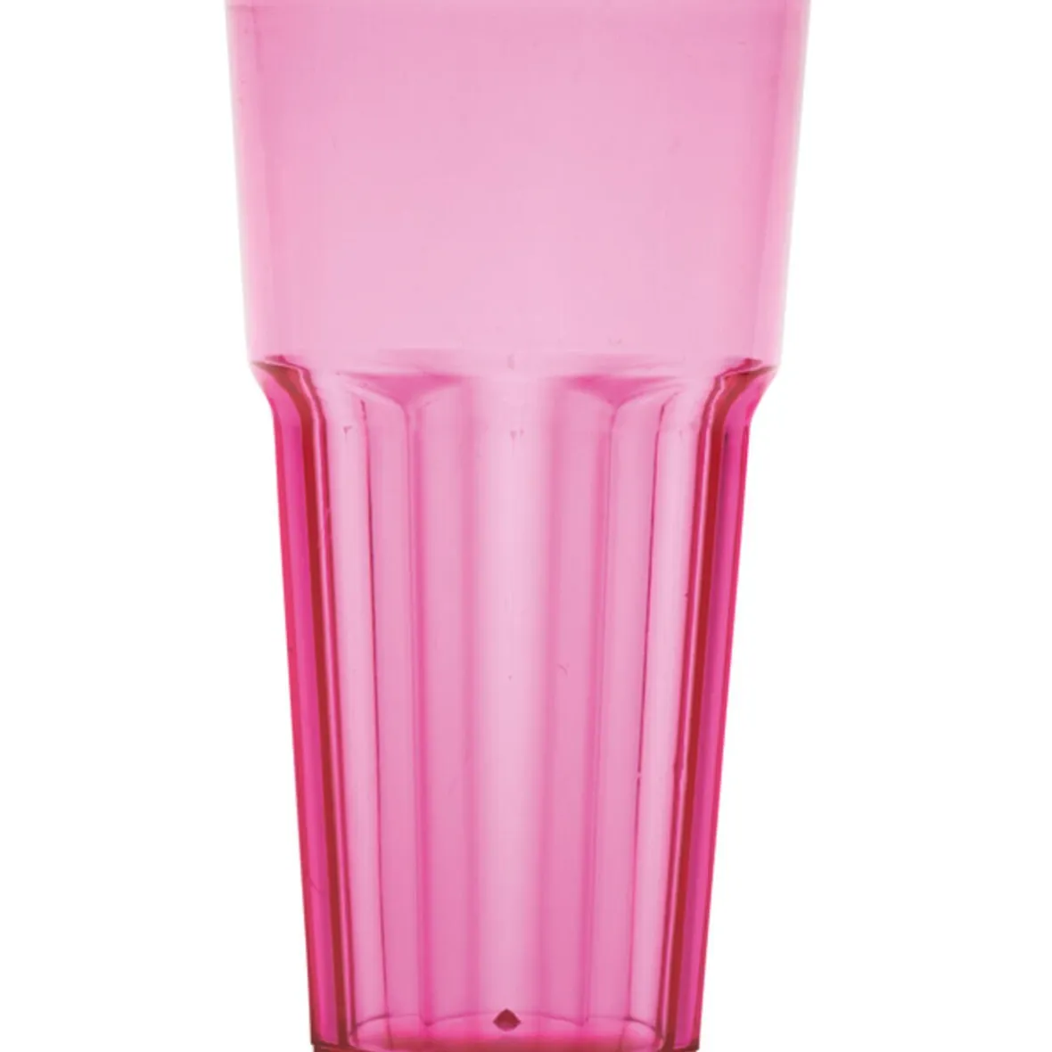 Gifi Gobelet plastique rigide rose transparent| Vaisselle Et Accessoires De Table