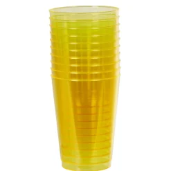 Vaisselle Et Accessoires De Table<Gifi Gobelet plastique uni jaune x 10