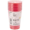 Gifi Gobelet réutilisable rouge x6| Vaisselle Et Accessoires De Table