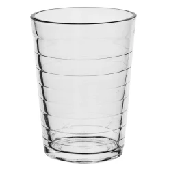 Gifi Gobelet strié en verre 20 cl x6| Vaisselle Et Accessoires De Table