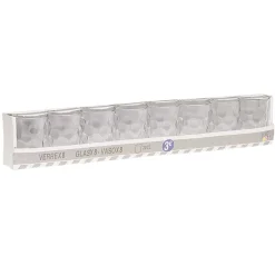 Gifi Gobelet verre motif embossé transparent 20 cl x8| Vaisselle Et Accessoires De Table