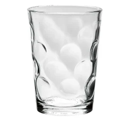 Gifi Gobelet verre motif embossé transparent 20 cl x8| Vaisselle Et Accessoires De Table