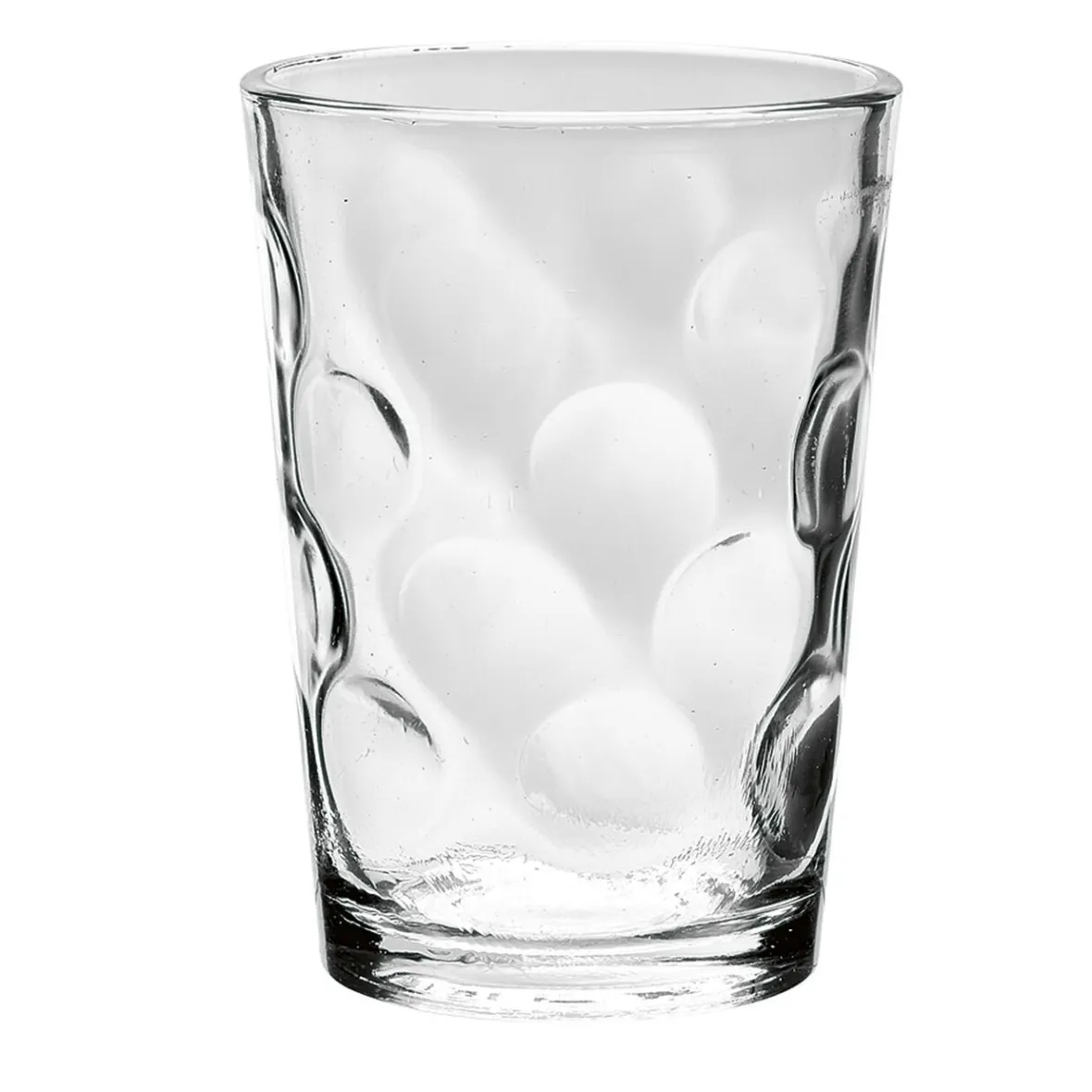 Gifi Gobelet verre motif embossé transparent 20 cl x8| Vaisselle Et Accessoires De Table