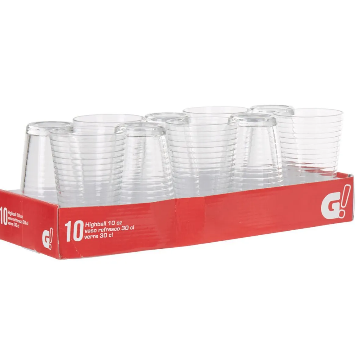 Vaisselle Et Accessoires De Table<Gifi Gobelet verre transparent x 10