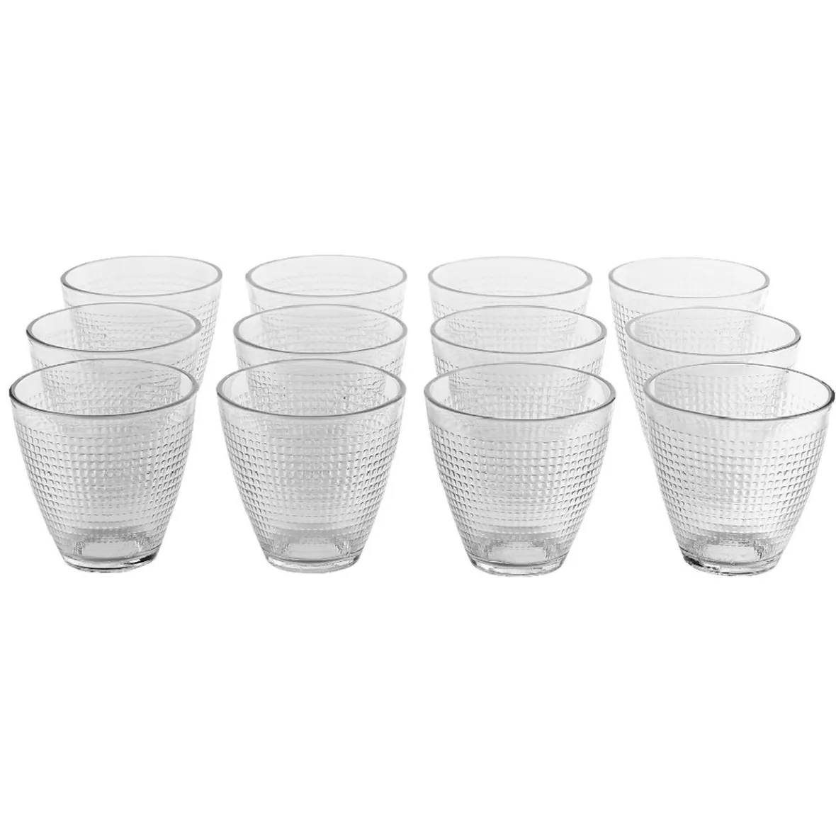 Gifi Gobelets transparents 25 cl x12| Vaisselle Et Accessoires De Table