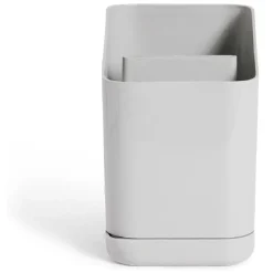 Rangement De Cuisine<Gifi Égoutoir à couverts et ustensiles plastique gris - 11x11xH17cm