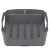 Rangement De Cuisine<Gifi Égouttoir à vaisselle 3 compartiments gris foncé