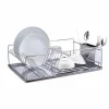 Rangement De Cuisine<Gifi Égouttoir à vaisselle avec porte-couverts inox