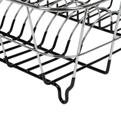 Rangement De Cuisine<Gifi Égouttoir à vaisselle gris et noir